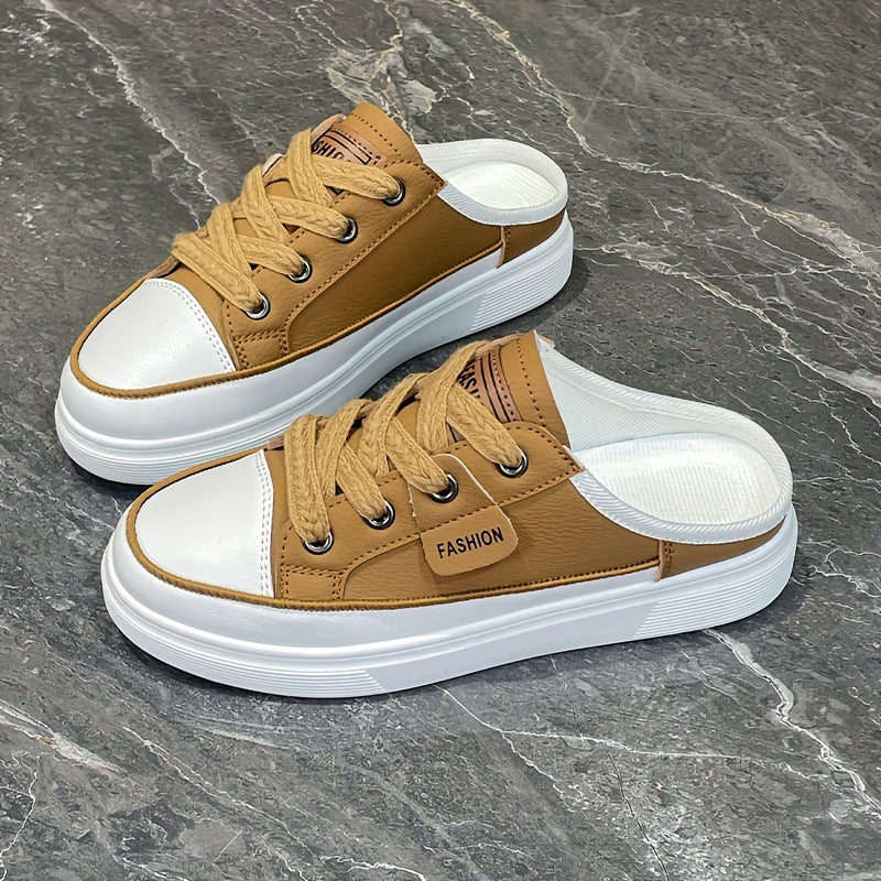 Chic Platform Mule Sneakers: Effortless Style for Casual Days